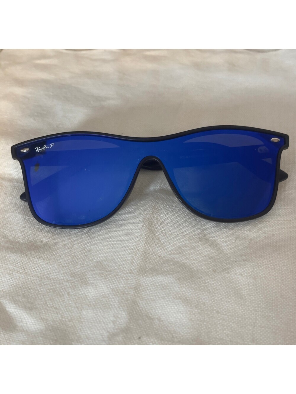 Ray-Ban Blaze Wayfarer RB4440-N Blue Polarized Sunglasses